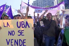 Desde las universidades nacionales esperan una nueva marcha universitaria multitudinaria. Foto: NA