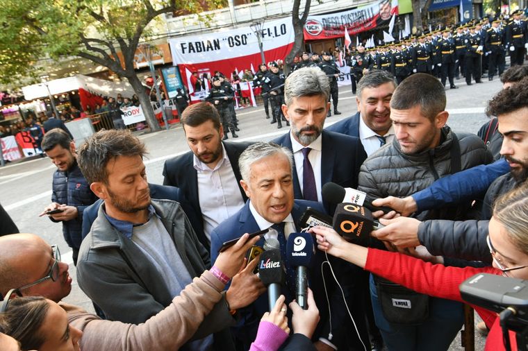 Alfredo Cornejo analizó los resultados de las PASO en los siete departamentos que desdoblaron. Foto: Alfredo Ponce / MDZ