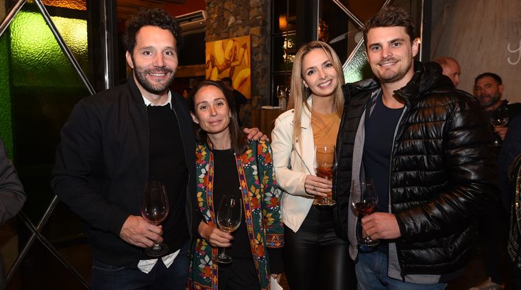 Nicolás Fogale, Julia Nadal, Macarena Muzaber y Kevin Morgan. Al final de la nota, las fotos. Foto: ALF PONCE MERCADO / MDZ