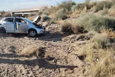 Así quedó el vehículo Foto: Gentileza