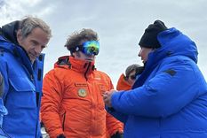 Javier Milei en su reciente viaje a la Antártida Foto: X