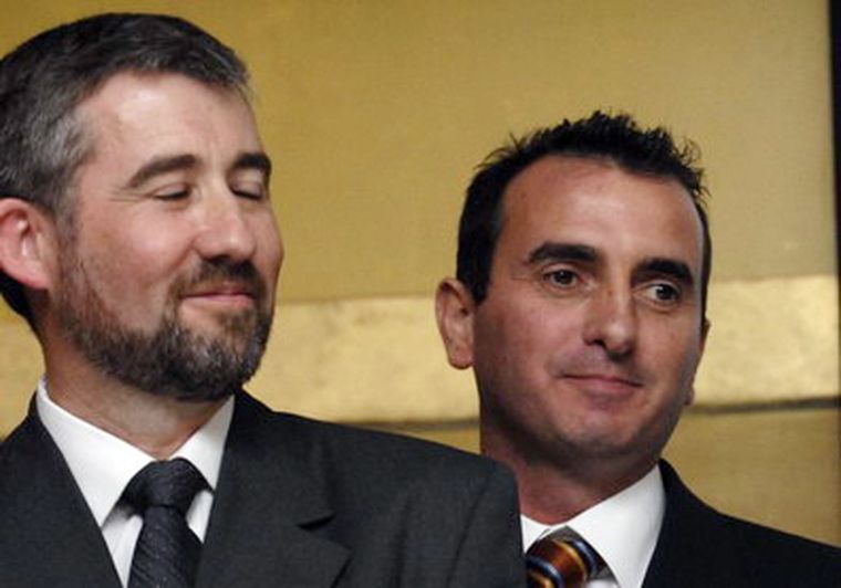 Saracco y Pérez, los ministros que viajarán a Chile. Foto: Archivo/MDZ
