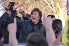 Javier Milei manifestó su enojo con Patricia Bullrich Foto: Santiago Tagua/MDZ