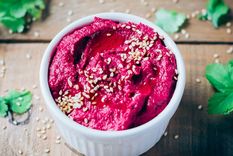 Hummus de remolacha Foto: cookpad