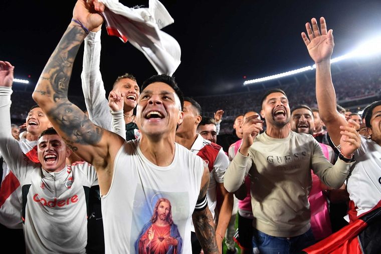 Enzo Pérez encendió alarmas en River. Foto: Télam