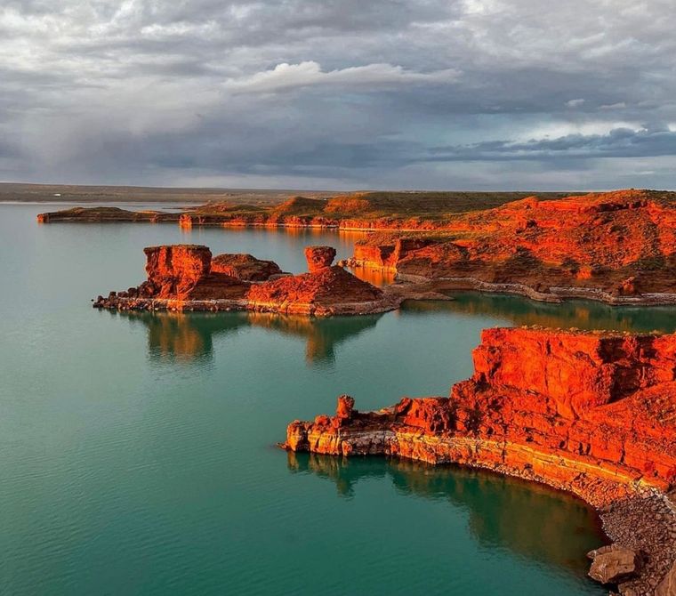 Este paraíso natural se encuentra en Río Negro Foto: @thomasmartindh