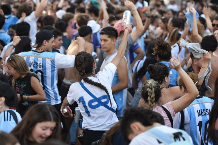 Locura por La Scaloneta en todo el país Foto: Maximiliano Ríos / MDZ