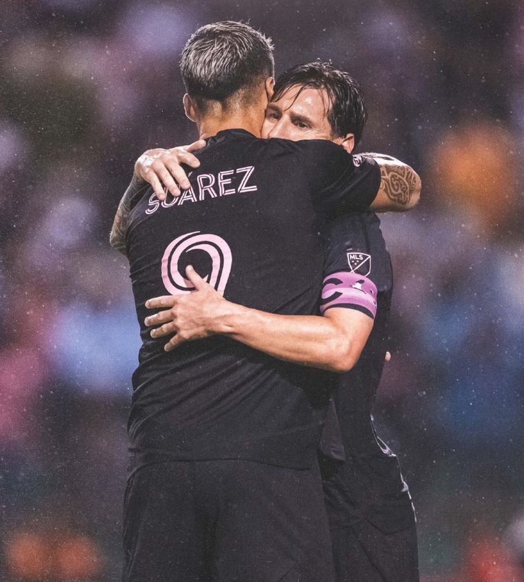 La MLS sancionó a Messi y Suárez con una multa económica. Foto: Prensa Inter Miami