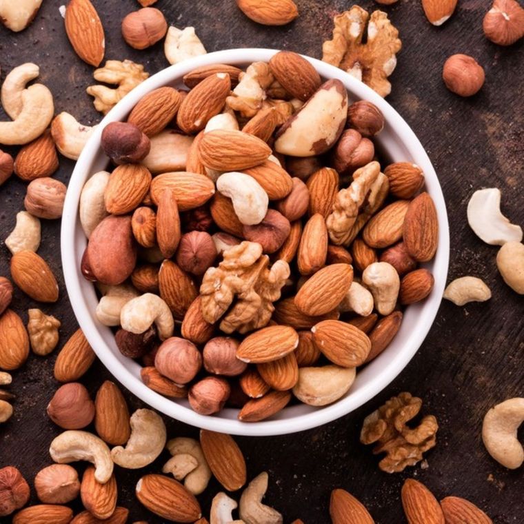 Este fruto seco te ayudará con la inflamación de vientre Foto: Shutterstock