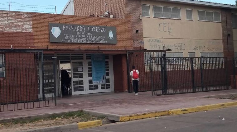 La escuela Fernando Lorenzo de Maipú fue escenario del escadaloso episodio.&nbsp;