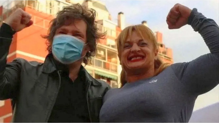 La Locomotora Oliveras y su presagio sobre el destino de Javier Milei. Foto: Instagram @javiermilei.