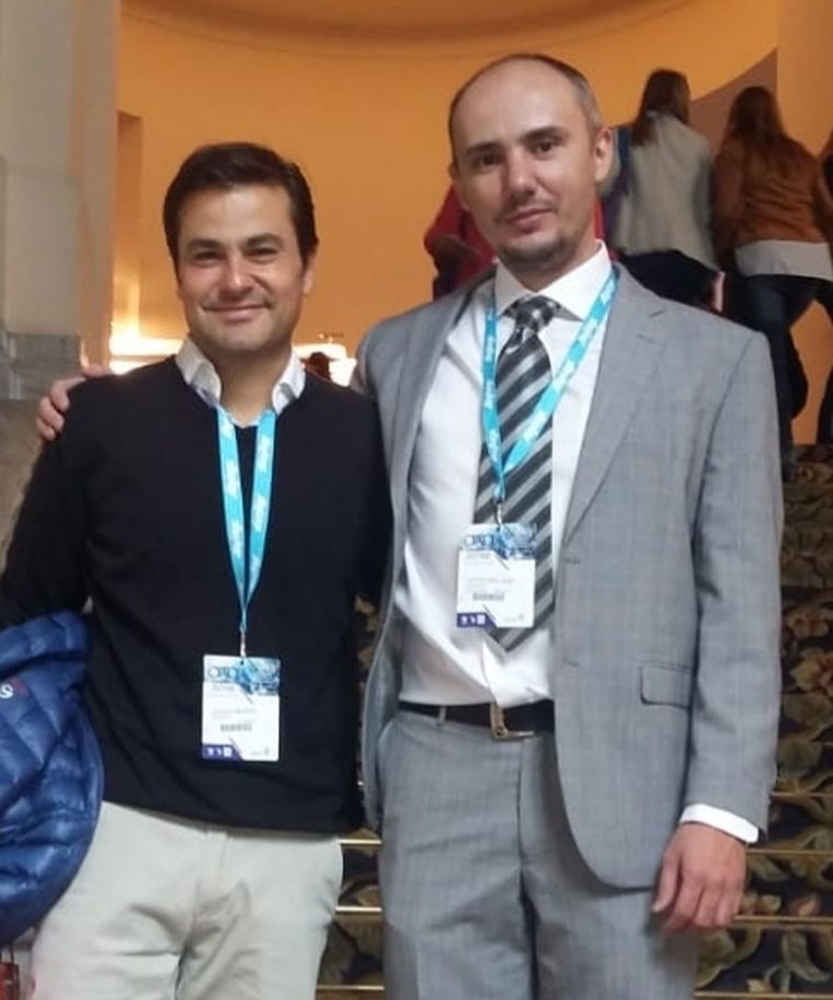 Andrés Quiros uno de los voluntarios. Foto: Gentileza