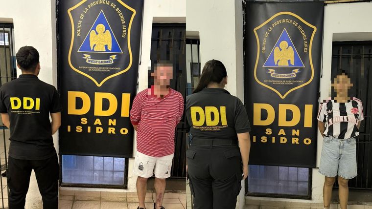 Los detenidos son dos hombres y una mujer.