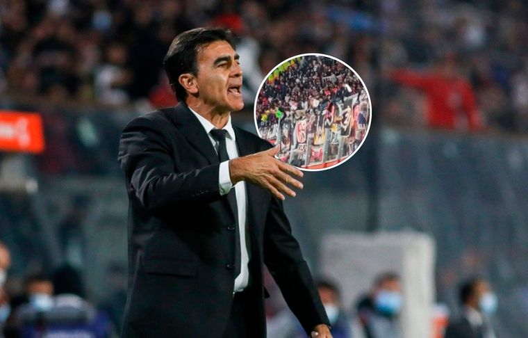 Gustavo Quinteros Gustavo Quinteros criticó a los hinchas de Colo Colo.