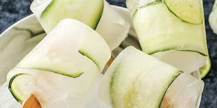Paletas de limonada, jengibre y menta Foto: Pixabay