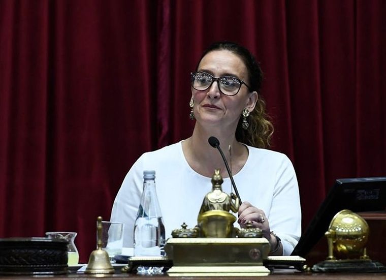 Gabriela Michetti en la época en la que presidía el Senado Foto: Cuenta de IG de Gabriela Michetti