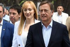 Dos de los tres senadores por Mendoza: Rodolfo Suarez y Anabel Fernández Sagasti. Imagen de archivo. Foto: ALF PONCE MERCADO / MDZ