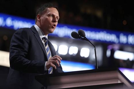 Peter Phiel está en Buenos Aires y se verá con Milei. Peter Phiel está en Buenos Aires y se verá con Milei.