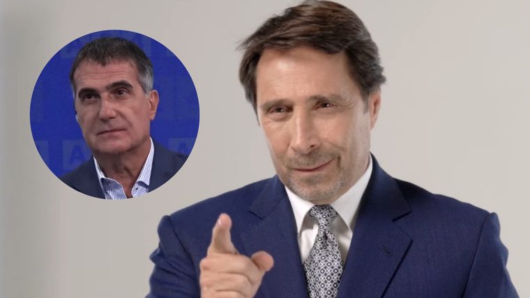 El comentario de Eduardo Feinmann sobre el debut de Antonio Laje en A24. Foto: YouTube @A24com