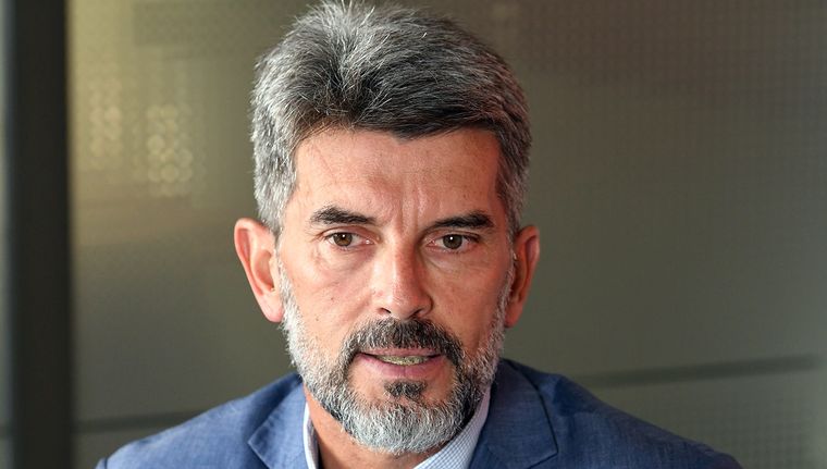 El intendente de la Ciudad de Mendoza en MDZ radio 105.5 FM Foto: ALF PONCE MERCADO / MDZ