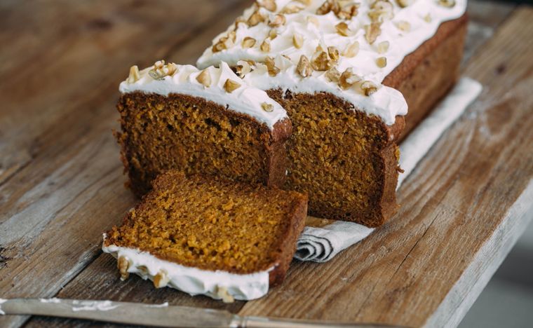 Bizcocho de zanahoria y piña Una receta simple y deliciosa para hacer en minutos. Foto: Shutterstock