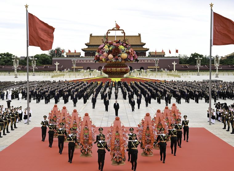 Plaza Tiananmen, China Foto: NA