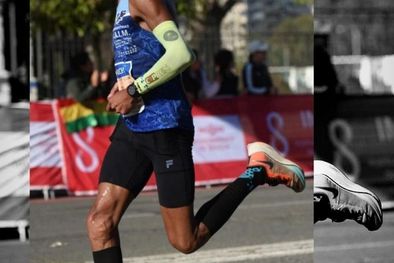 MDZol | El deportista lanzó una rifa para poder adquirir sus propias zapatillas y poder competir en una nueva carrera que le permita clasificar para los Juegos Olímpicos Foto: Instagram @tucugomez42k