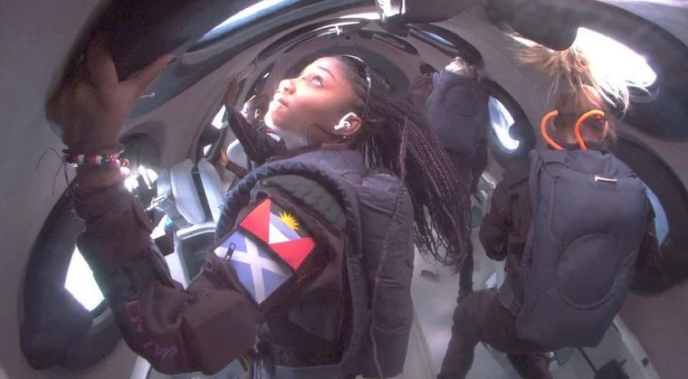 El primer vuelo turístico fue este jueves, 10 de agosto. Foto: Virgin Galactic