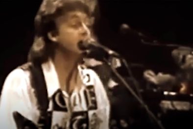 MDZol | Concierto de Paul Mc Cartney en River (11 de diciembre de 1993) Foto: Telefe