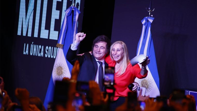 Javier Milei fue electo presidente por amplio margen en el balotaje Foto: Pedro Ramos/MDZ
