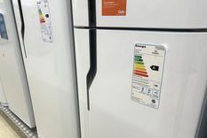 Heladeras con descuento en supermercados.