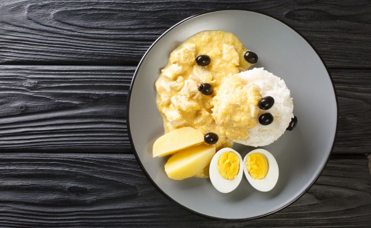 Ají de gallina Una receta clásica de Perú para hacer en minutos. Foto: Shutterstock