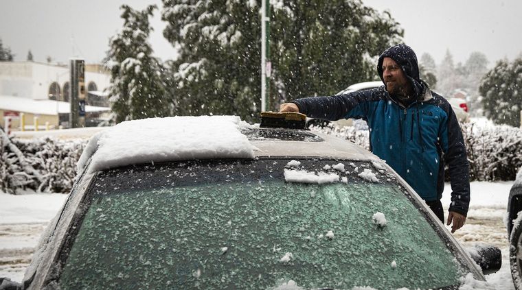 Se esperan fuertes nevadas en gran parte de la Cordillera en la Patagonia Foto: TELAM