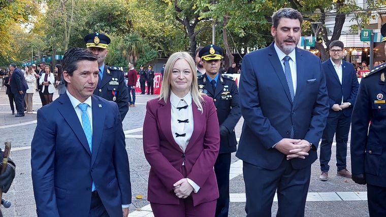 Andrés Lombardi, Hebe Casado y Martín Kerchner, en la Andrés Lombardi, Hebe Casado y Martín Kerchner, en la