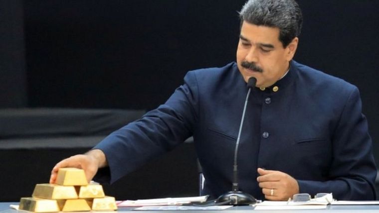 El gobierno de Nicolás Maduro ha hecho del oro su prioridad ante la caída del petróleo. Foto: Reuters