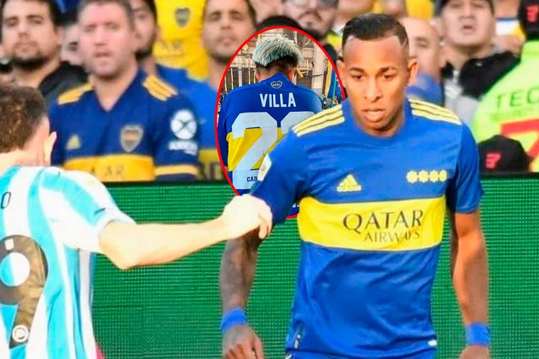 Una jugadora del equipo femenino de Boca bancó a Villa por Instagram de una manera especial.