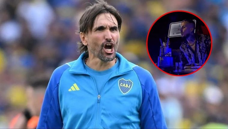 El entrenador xeneize tomó la decisión luego de lo ocurrido con la fiesta de Benedetto. Foto: Archivo