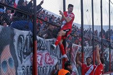 González grita uno de sus dos goles con Aldosivi Foto: Prensa Maipú González grita uno de sus dos goles con Aldosivi Foto: Prensa Maipú