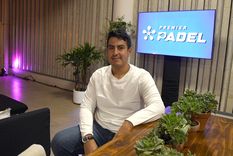 Santiago Brito, presidente de la Asociación de Pádel Argentino, dio detalles sobre la increíble logística que conllevó traer el Premier Padel a Mendoza. Foto: ALF PONCE MERCADO / MDZ