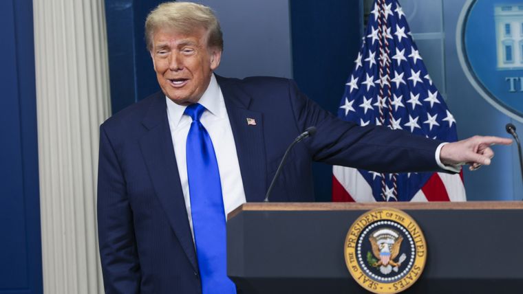 Donald Trump ordenó los ataques en aguas de Venezuela. Foto Efe Donald Trump ordenó los ataques en aguas de Venezuela. Foto Efe