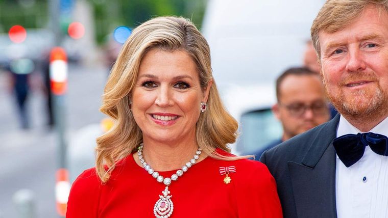 Máxima de los Países Bajos siempre tiene un detalle de moda inspirador.