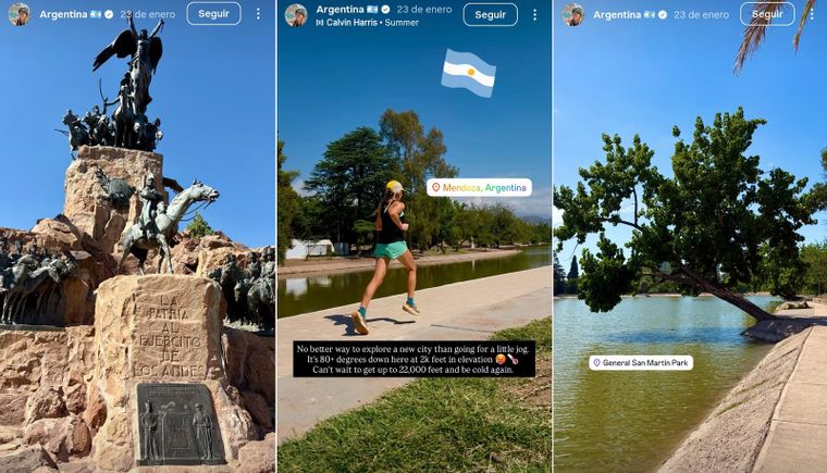 Erin Ton compartió sus días de entrenamiento en la Ciudad de Mendoza. Erin Ton compartió sus días de entrenamiento en la Ciudad de Mendoza.