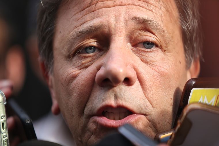 Oscar Zago trató de defender a la senadora Crexell  Foto: Noticias Argentinas