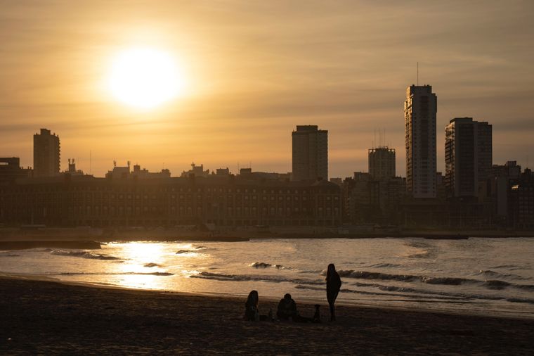 Las playas de Mar del Plata, una de las recomendaciones de la inteligencia artificial Foto: Pexels