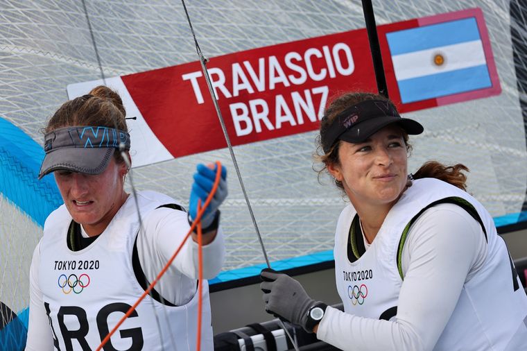 Las argentinas ganaron la décima regata. Foto: Infobae
