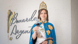 Valentina Rosales presentó su propio vino. Valentina Rosales presentó su propio vino.