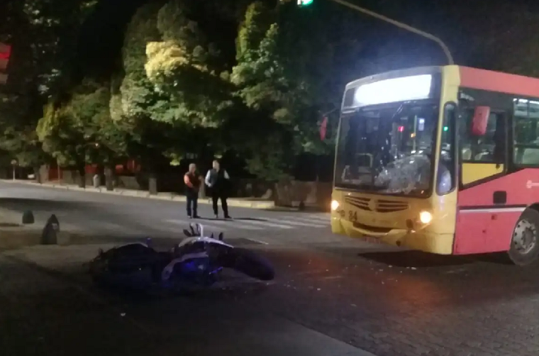 El accidente ocurrió en España y Pedro Molina. Foto: Gentileza