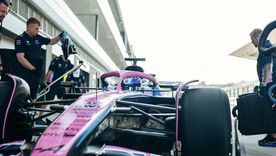 Alpine lideró el test con Aron al volante; Colapinto y Gasly giran este miércoles