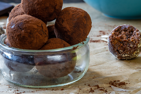 Cocina fácil con esta receta de trufas de avena, chocolate y café Cocina fácil con esta receta de trufas de avena, chocolate y café