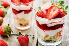 Un postre rico y fácil de hacer.